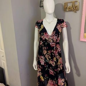Floral maxi dress